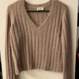 New In pinkish mauve cropped sweater